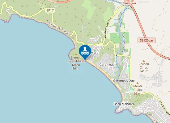 Map of KAL`E MORUS I