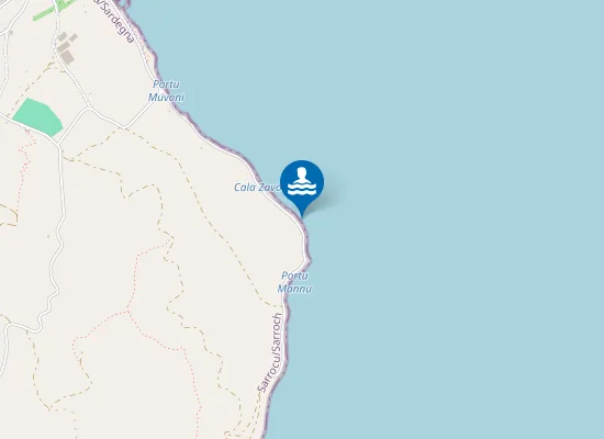 Map of PUNTA ZAVORRA