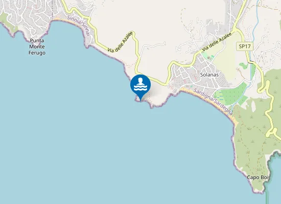 Map of PORTU PERDOSU