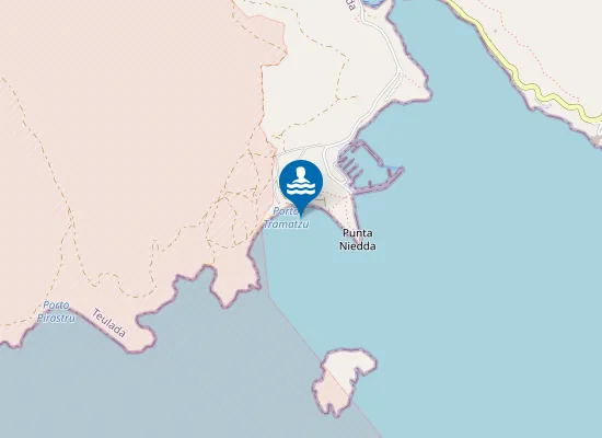 Map of PORTO TRAMATZU