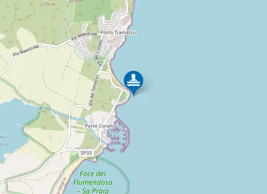 Map of CAMPEGGIO COMUNALE