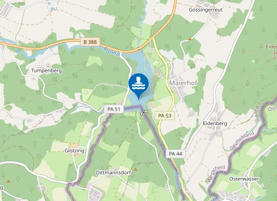 Map of RANNASEE WEGSCHEID BADEBUCHT NORDUFER