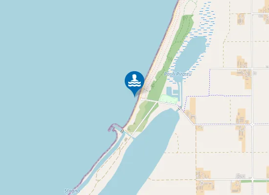 Map of ARBOREA STRADA 18-SPIAGGIA