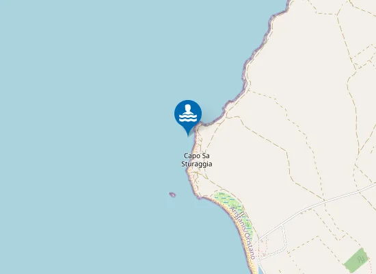 Map of CAPO SA STURRAGGIA