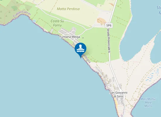 Map of SA COSTA SU FORRU