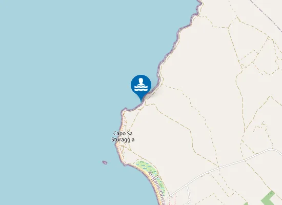 Map of SPIAGGIA SU TINGIOSU