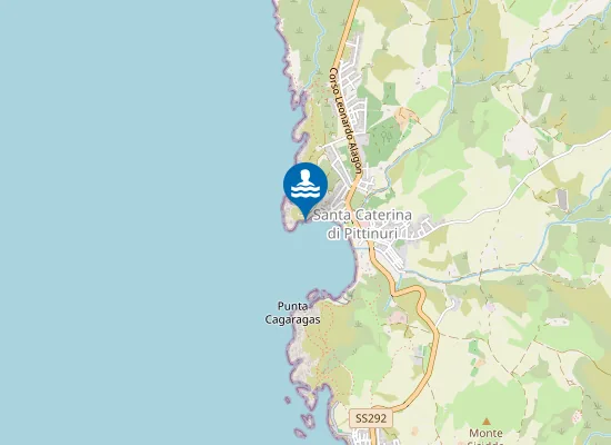 Map of TORRE PITTINURRI LATO SUD