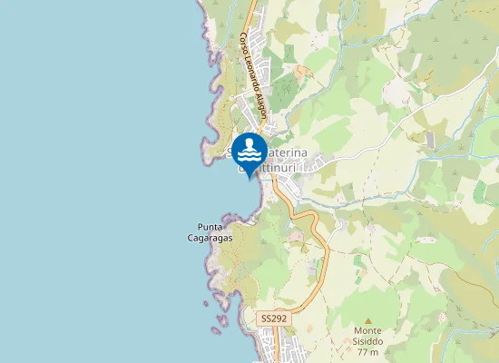 Map of SALAMEDU LOC.TA' S. CATERINA