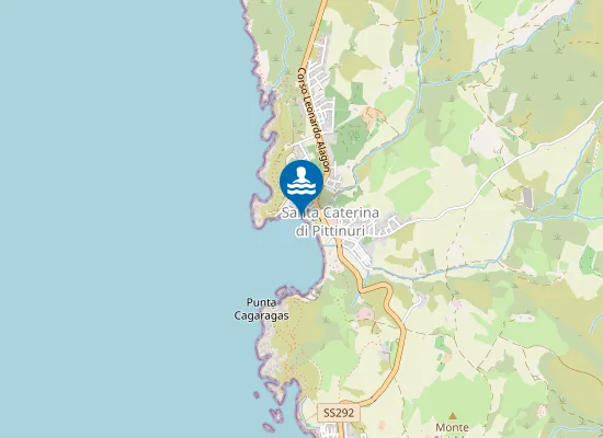 Map of S. CATERINA MARINA