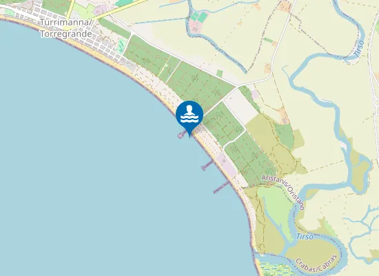 Map of TORREGRANDE-PONTILE