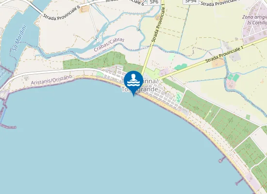 Map of TORREGRANDE-TORRE