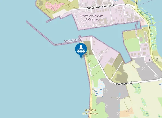 Map of SUD MOLO PORTO INDUSTRIALE