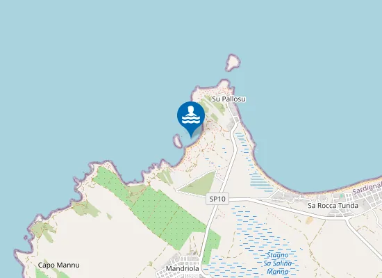 Map of SA MESA LONGA