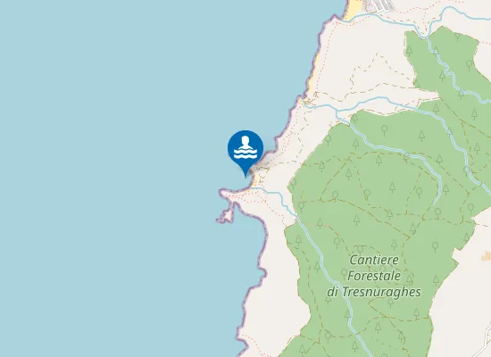 Map of TORRE COLUMBARGIA