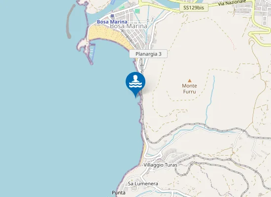 Map of SPIAGGIA COLONIE