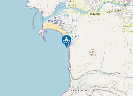 Map of SPIAGGIA LIDO CHELO