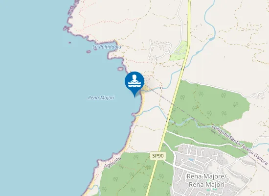 Map of RENA MAIORE LA LICCIA