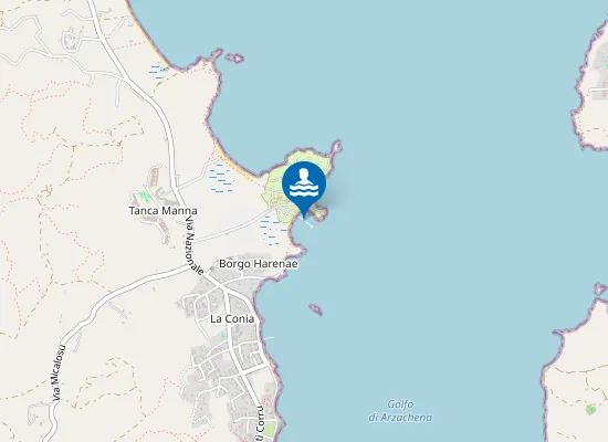 Map of SPIAGGIA ISULEDDA