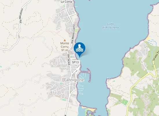 Map of CANNIGIONE