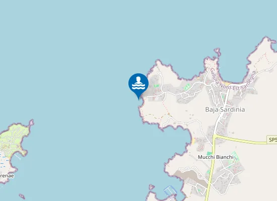 Map of SPIAGGIA TREMONTI