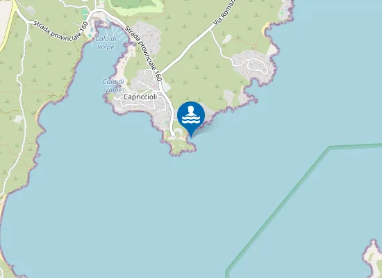 Map of CAPRICCIOLI PRIMO