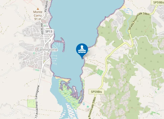 Map of 1050 MT AD EST RIO SAN GIOVANNI