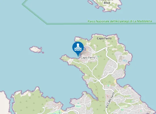 Map of CALA DELLA GHIAIA