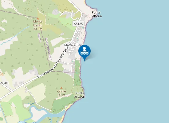 Map of II FRONTE S.S. 125 ( KM. 272,250 )