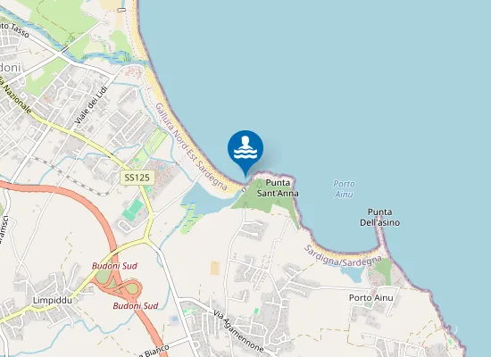 Map of FRONTE STAGNO S. ANNA