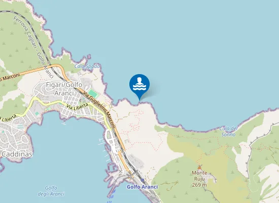 Map of PUNTA D'INDIA