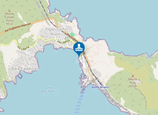 Map of PRIMA SPIAGGIA