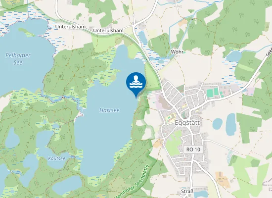 Map of HARTSEE EGGSTAETT BADEPLATZ WASSERWACHT