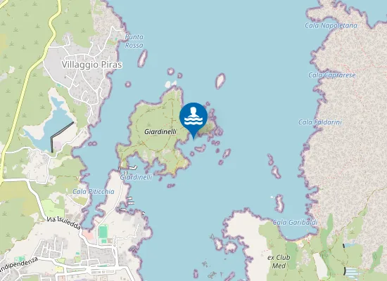 Map of CAPOCCHIA DI POLPO