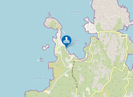 Map of LOC.TA' PUNTA CANNONE - 200 M W SC.81