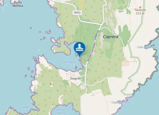 Map of GOLFO STAGNALI