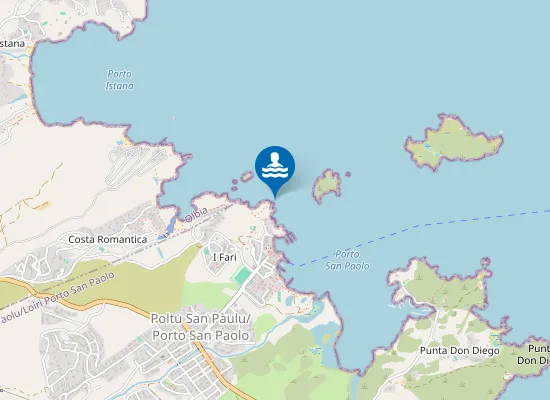 Map of PUNTA CORALLINA