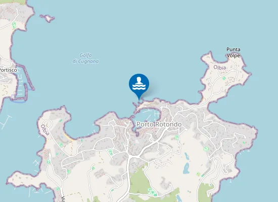 Map of PORTO ROTONDO