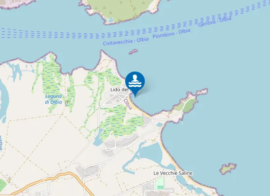 Map of LIDO DEL SOLE