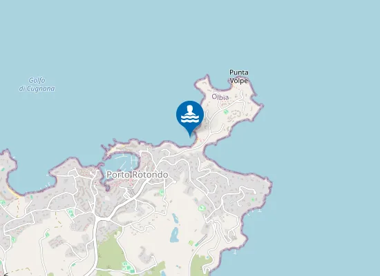 Map of A OVEST DI ISCIA SEGATA