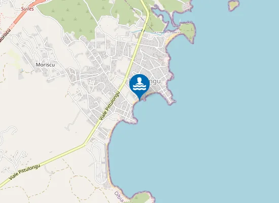 Map of SPIAGGIA SIRENELLA