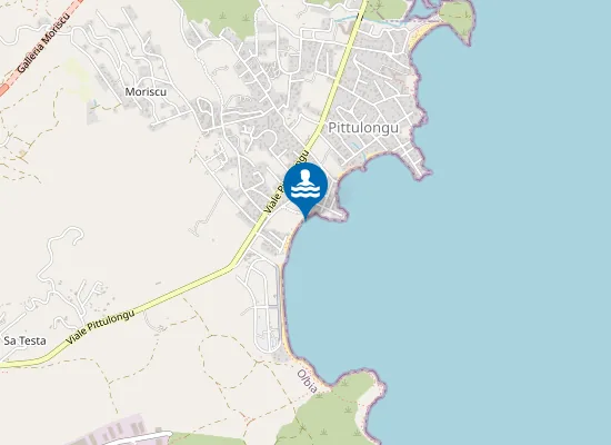 Map of PITTULONGU IIa SPIAGGIA