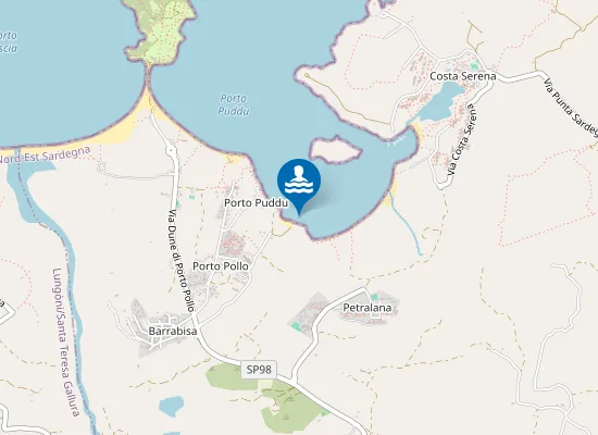 Map of PORTO POLLO
