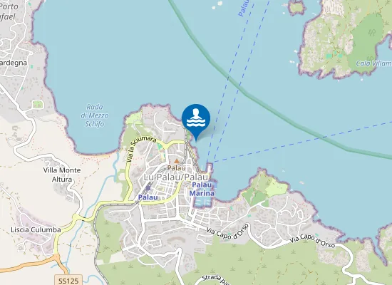 Map of PALAU VECCHIO