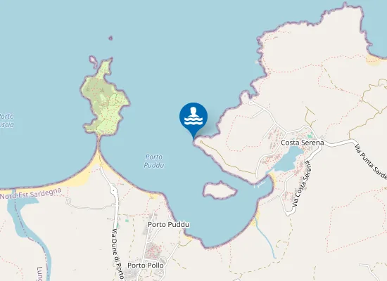 Map of LOC.TA' M. IACHEDDU