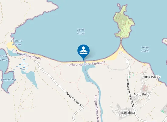 Map of ANTISTANTE FIUME LISCIA