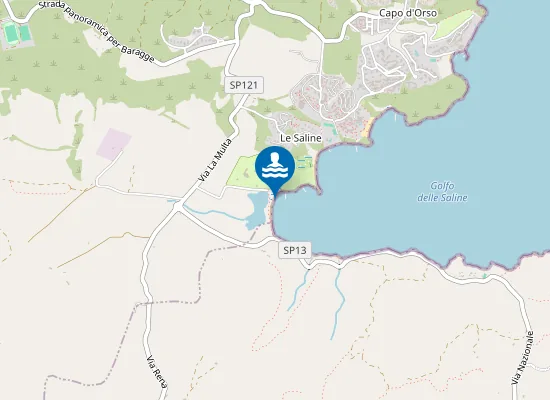 Map of FRONTE STAGNO SALINE