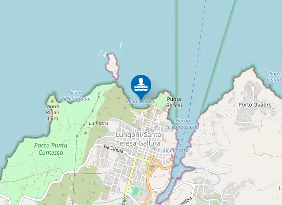 Map of SPIAGGIA S.TERESA