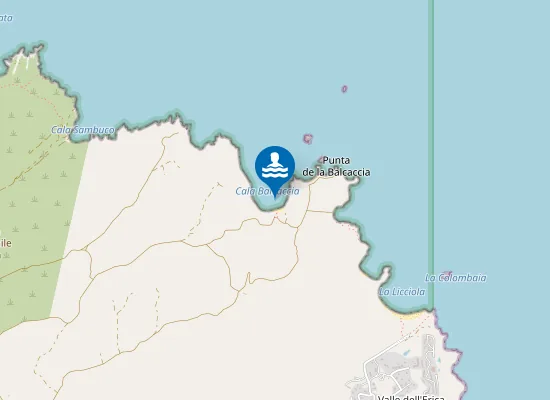 Map of LA BALCACCIA