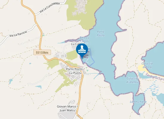 Map of PORTO POZZO CAMPING ARCOBALENO