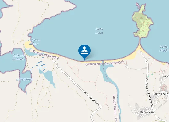 Map of 400 MT AD OVEST FOCE FIUME LISCIA